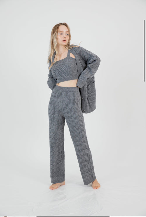 Cable Knit Set