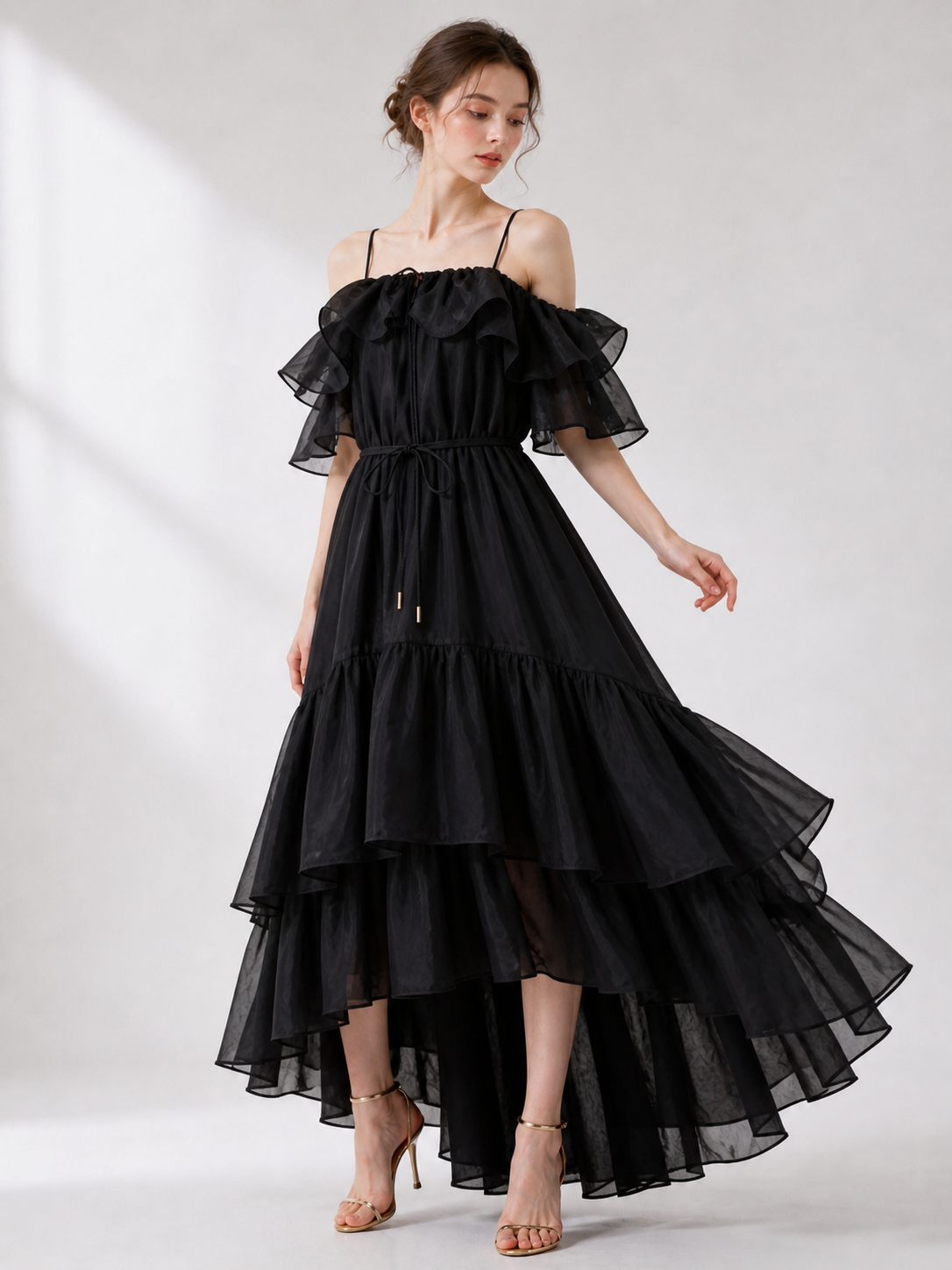 Éclat Ruffle Dress