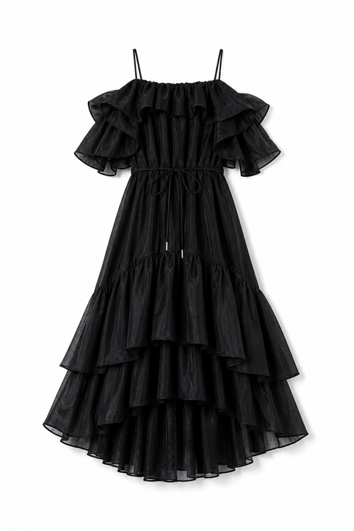 Éclat Ruffle Dress