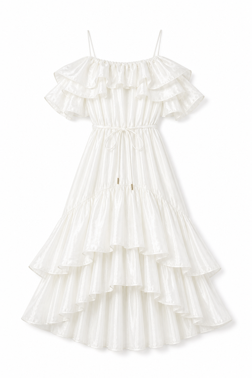 Éclat Ruffle Dress