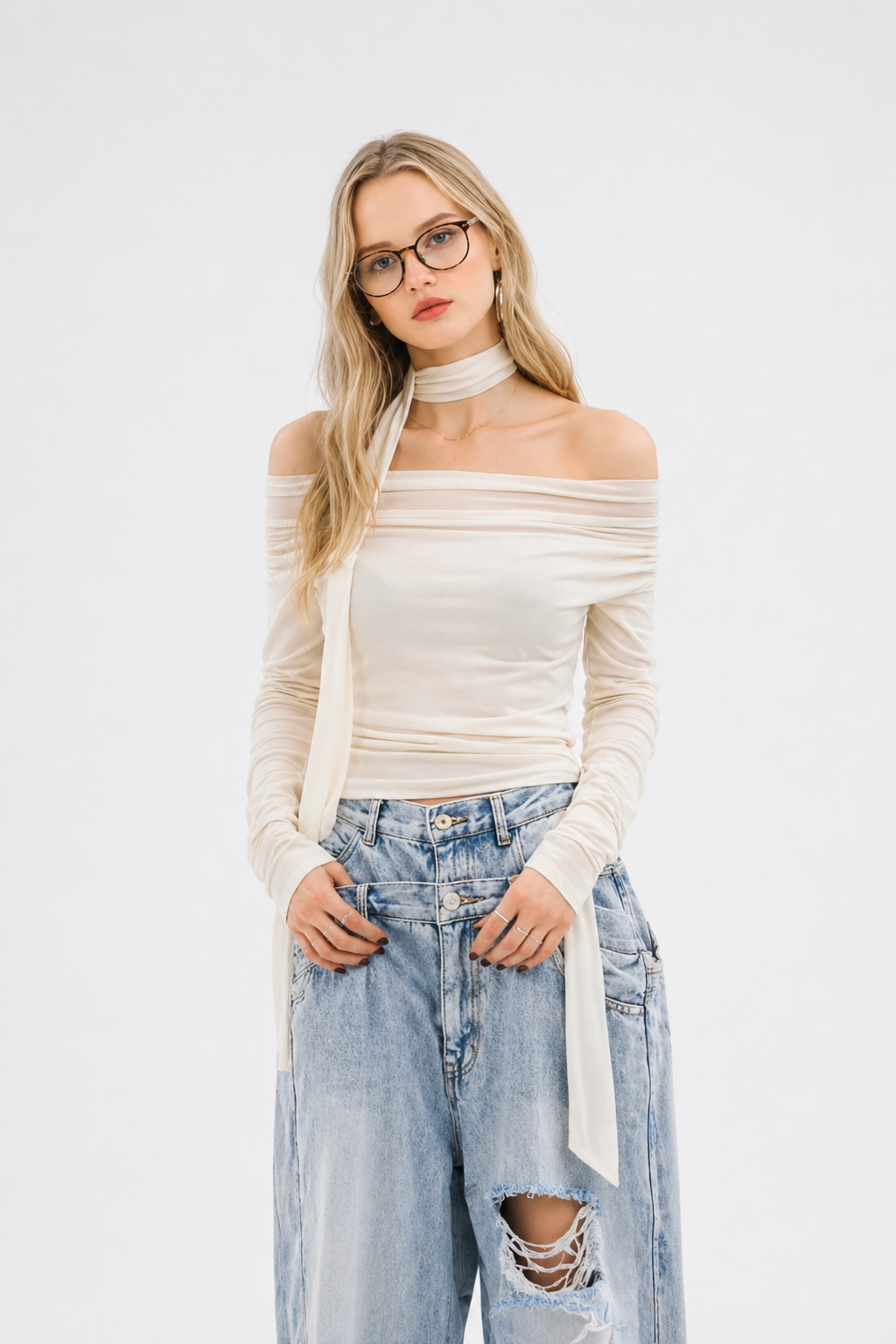 Éclipse Sheer Top