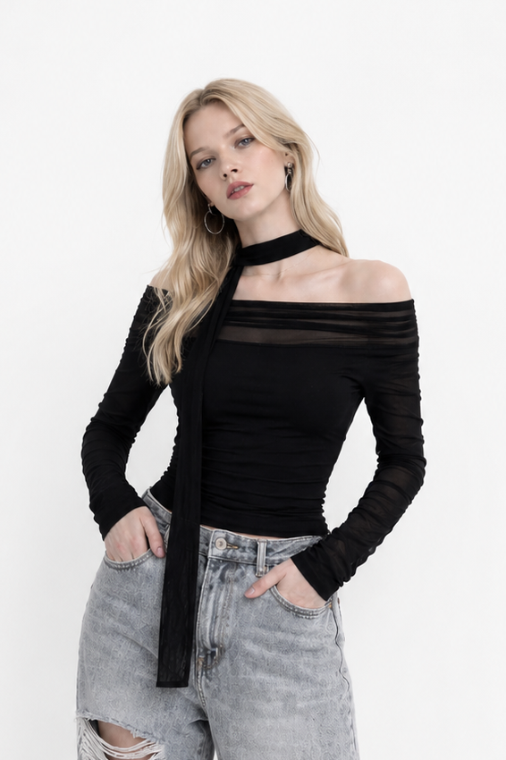 Éclipse Sheer Top