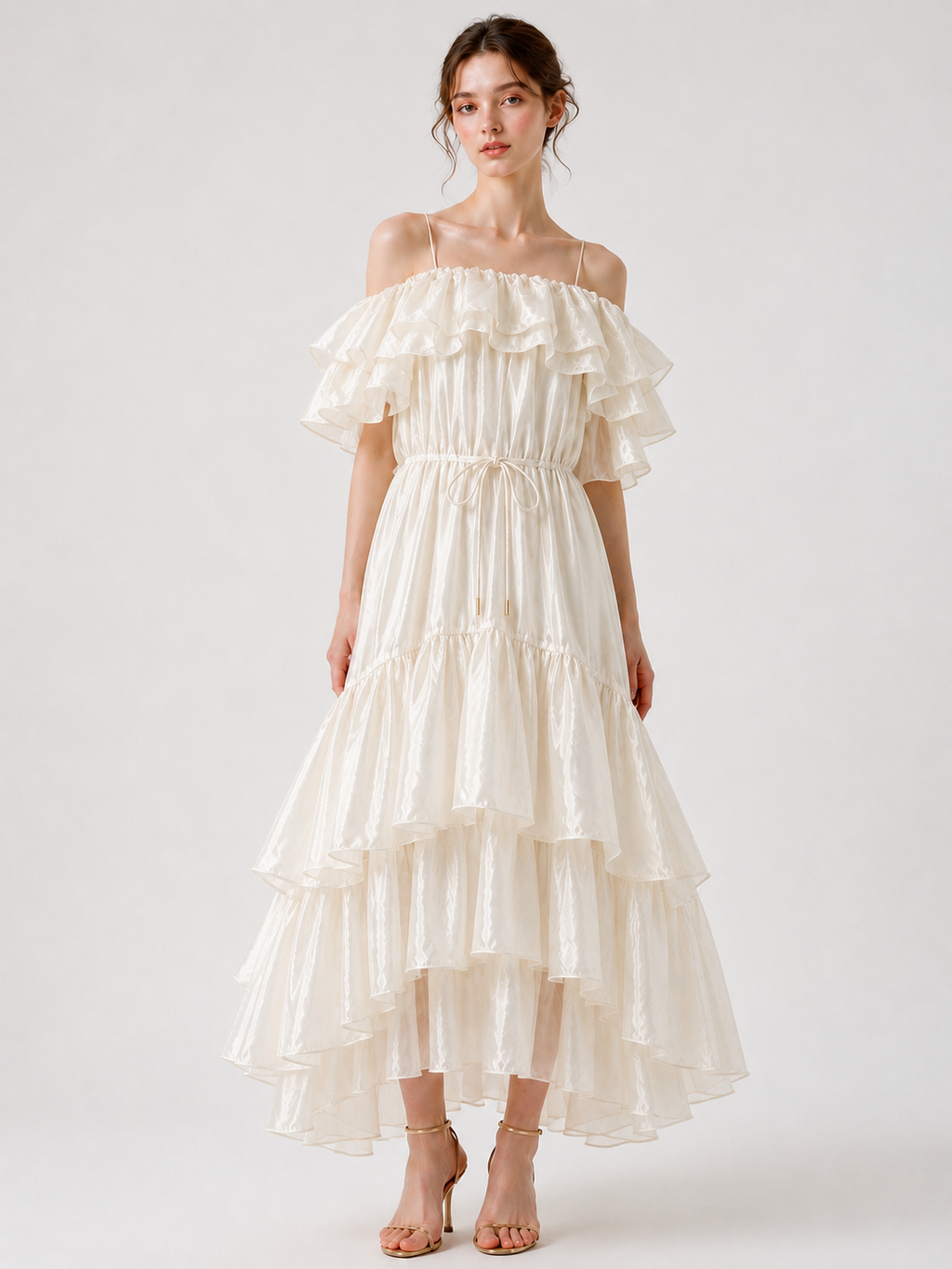 Éclat Ruffle Dress