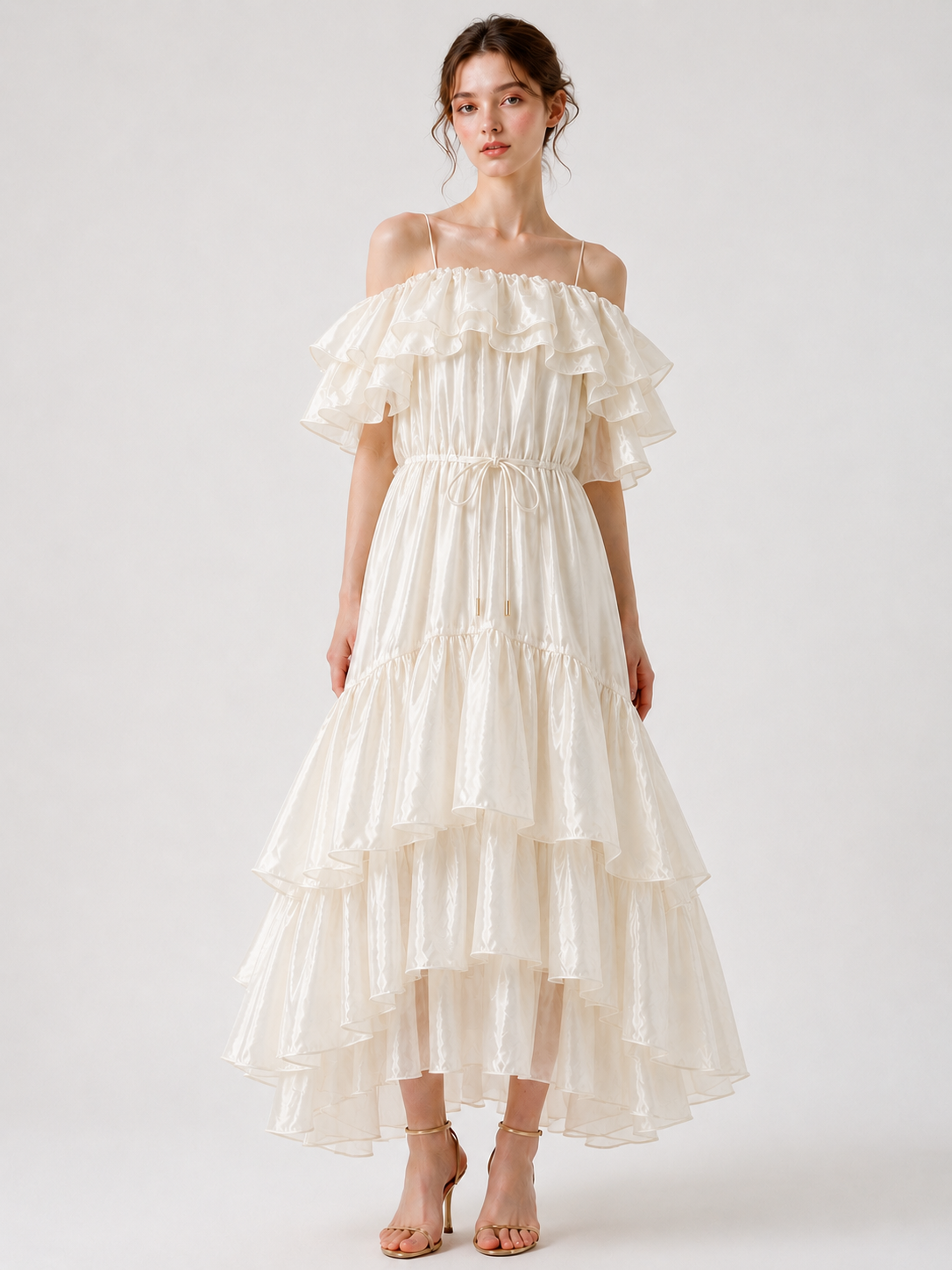 Éclat Ruffle Dress